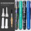 1Ensemble Moule Stylo Plume Silicone Pour DIY Multi-Couleur 3