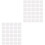 2000Pièces Lingettes Blanches Douces Nettoyage Colle Extensions Cils 3