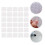 2000Pièces Lingettes Blanches Douces Nettoyage Colle Extensions Cils 10