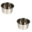 2Pièces Bol Chauffe Cire Longue Argent 6