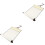 2Pièces Support Papier Suspendu Pratique 3