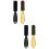 4Pièces Brosse Nettoyage Nylon Confortable Accessoire Barbers 6