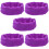 5Pièces Bavoirs Élastiques Pour Violet Confortables Chauds 7