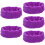 5Pièces Bavoirs Élastiques Pour Violet Confortables Chauds 9