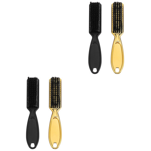 4Pièces Brosse Nettoyage Nylon Confortable Accessoire Barbers 1