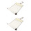 2Pièces Support Papier Suspendu Pratique 5