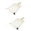 2Pièces Support Papier Suspendu Pratique 7