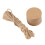 50Pcs Round  Gift Tag with Hemp Cord 8