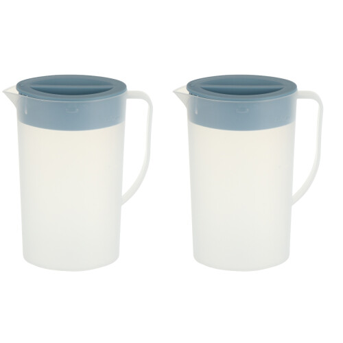2Pièces Transparent Bleu Résistant Cuisine 1