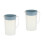 2Pièces Transparent Bleu Résistant Cuisine 4