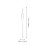 3Pièces Stylo Verre Coloré Rose Pour , Et 2