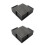 2Pièces Ensembles Ronds PU Pour Table Design Simple 4