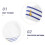 8Pièces Chapeaux De Blancs Polyester Pour Performance Et Cosplay 4