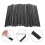 1Ensemble Fermoirs En Cuir Noir Pour De Café Aliments 7
