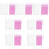 14Boîtes Lingettes Coton Essuie Colle Extensions Cils Usage 7