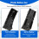 Plastic Single 26650 Battery Holder Case Storage Box 10Pcs Black 4