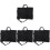 4Pièces Pochette Étanche Pour Artiste Avec De Transport 1