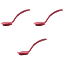 3Pièces De Cuisine Longue Manche Rouge Pot Poêle Nettoyage
