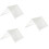 3Pièces Présentoir Vinyle Transparent Pour Maison 6
