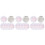 18Pièces Pins Métal Pour Décoration Fête 3