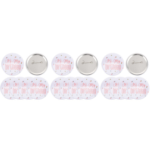 18Pièces Pins Métal Pour Décoration Fête 2