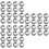300Pièces Pendentifs DIY Alliage Argent Perles Intercalaires 6