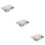 3Pièces Plateau Repas Inox 4 Compartiments 9