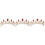 3Pièces Tiaras Baroques Dorées Pour Cérémonie 3
