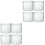 8Pièces Boîtes De Stockage Transparentes Pour Sucre Biscuits 3