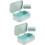 2Pièces Porte- Ciel Bleu Drainant Pour Douche Cuisine 6
