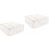 2Pièces Range Sous-Vêtements Beige Compact Grilles Multiples 4