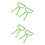2Ensembles Épilateurs Faciaux Pratiques Vert Produits Chimiques 5