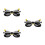 3Pièces Lunettes Bébé Polarisées Design Silicone 5