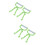 2Ensembles Épilateurs Faciaux Pratiques Vert Produits Chimiques 7