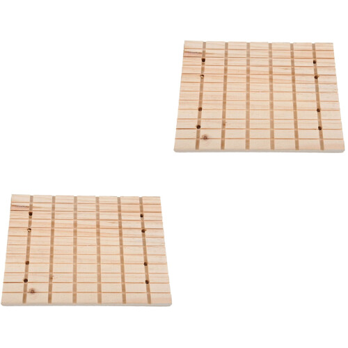 2Pièces En Bois Durable Pour Animaux Petits 1