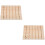 2Pièces En Bois Durable Pour Animaux Petits 5