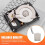 5pcs 3.5 inch IDE  HDD Hard Drive Disk Plastic Storage Box Case Enclosure Cover Gray 2