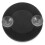 3Pièces Cosmétique Noir 5X Compact Rond Pour Voyage 10