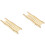 2Pièces Échelle En Bois Khaki Pour Hamster Petits Animaux 3