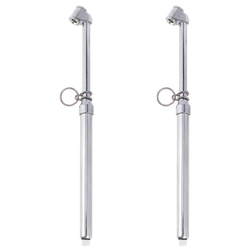 2Pièces Accessoire Pression Métal Style Crayon Robuste 1