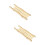 2Pièces Échelle En Bois Khaki Pour Hamster Petits Animaux 6