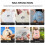 6Pièces Patch Pailleté Noir DIY Mode Pour T-Shirts Sacs Jeans 5