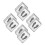 100Pièces Tapis Protection Sol Papier Gris Portable Compact 4