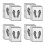 100Pièces Tapis Protection Sol Papier Gris Portable Compact 2