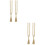 4Pièces Cordon Polyester Embrasse Style Rétro 6