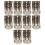 10Pièces Supports De Fixation Argenté Pour Stores En Bois 6