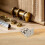 10Pièces Supports De Fixation Argenté Pour Stores En Bois 9