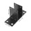3Pièces Base De Clôture Noir Accessoire Jardin 2