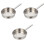 3Pièces À Pâtes Acier Manche Extensible 3