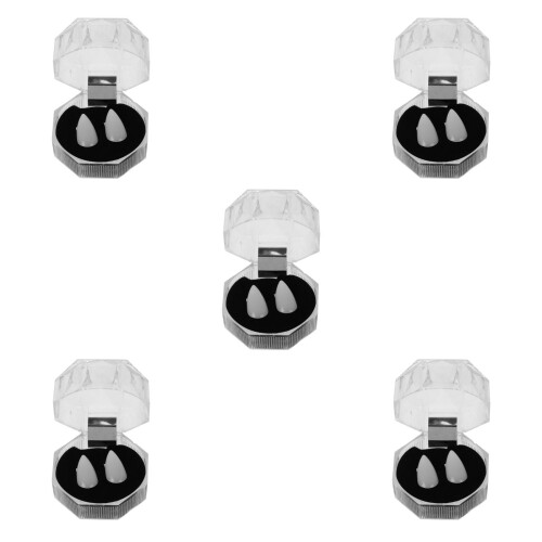 5Paires Dents De Vampire Demon Pour Accessoires De Costume 1
